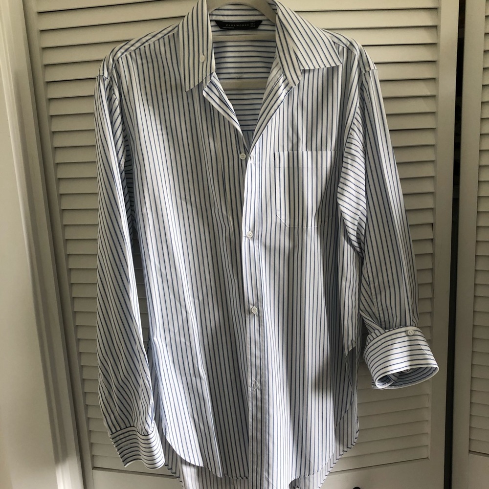 Zara Woman Stripe blouse